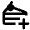 Cake Alt Add Icon from Rounded Line - Material Pro Set