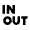 Check In Out Icon from Outlined Line - Material Pro Set