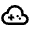 Cloud Gaming Icon from Material Pro Line Set