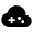 Cloud Gaming Fill Icon from Outlined Fill - Material Pro Set