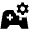 Controller Setting Gear Fill Icon from Sharp Fill - Material Pro Set