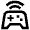 Controller Wireless Icon from Sharp Line - Material Pro Set