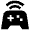 Controller Wireless Fill Icon from Sharp Fill - Material Pro Set