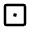 Dice 1 Icon from Rounded Line - Material Pro Set