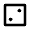 Dice 2 Icon from Outlined Line - Material Pro Set