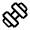 Exercise Icon from Rounded Line - Material Symbols Set