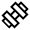 Exercise Icon from Sharp Line - Material Symbols Set