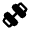 Exercise Fill Icon from Rounded Fill - Material Pro Set