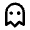 Ghost Icon from Rounded Line - Material Pro Free Set
