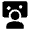 Interactive Space Fill Icon from Outlined Fill - Material Symbols Set