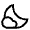 Nights Stay Icon from Outlined Line - Material Symbols Set