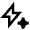 Ai Flash Icon from Sharp Line - Material Pro Set
