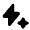 Ai Flash Fill Icon from Rounded Fill - Material Pro Set