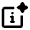 Ai Generate Insight Square Icon from Rounded Line - Material Pro Set