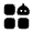 Ai Robot Generate Variation Fill Icon from Rounded Fill - Material Pro Set