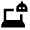 Ai Robot Laptop Fill Icon from Sharp Fill - Material Pro Set