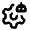 Ai Robot Setting Icon from Rounded Line - Material Pro Set