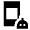 Ai Robot Smartphone Fill Icon from Sharp Fill - Material Pro Set