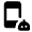 Ai Robot Smartphone Fill Icon from Rounded Fill - Material Pro Set