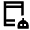 Ai Robot Tablet Icon from Sharp Line - Material Pro Set