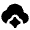 Ai Spark Cloud Fill Icon from Rounded Fill - Material Pro Set
