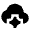 Ai Spark Cloud Fill Icon from Sharp Fill - Material Pro Set