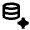 Ai Spark Database Icon from Sharp Line - Material Pro Set