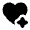 Ai Spark Heart Fill Icon from Rounded Fill - Material Pro Set