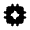 Ai Spark Microchip Fill Icon from Rounded Fill - Material Pro Set