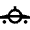 Aircraft Jetplane Fighter Front Icon from Nova Line Set