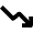 Graph Stats Descend Icon from Nova Solid Set