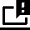Laptop Alert Icon from Nova Line Set
