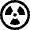 Radiation Radio Active Circle Icon from Nova Line Set
