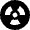 Radiation Radio Active Circle Icon from Nova Solid Set