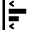 Align Left Move Icon from Nova Solid Set