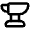 Anvil Icon from Lucide Line Set