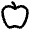 Apple Icon from Lucide Line Set