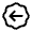 Arrow Left Waves Icon from Mynaui Line Set