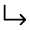Arrow Turn Down Right Icon from Heroicons Outline Set
