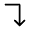 Arrow Turn Right Down Icon from Heroicons Outline Set
