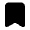 Bookmark Icon from Majesticons Solid Set