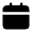 Calender Icon from Unicons Solid Set