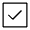 Check Square Icon from Unicons Thinline Set