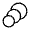 Circle Layer Icon from Unicons Thinline Set