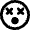 Face Dizzy Icon from Font Awesome Regular Set