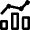 Graph Bar Point Icon from Nova Line Set