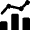 Graph Bar Point Icon from Nova Solid Set