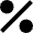 Percentage Icon from Nova Solid Set