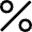 Percentage Icon from Nova Line Set