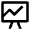 Performance Presentation Graph Icon from Nova Line Set